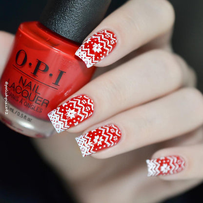 Whats Up - Winter Time Stamping Plate