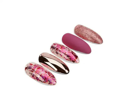 Ardel Nail Addict - Chrome Pink Foil Tips