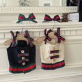 Gigi Dress Set with Bow – Dog Dress Set