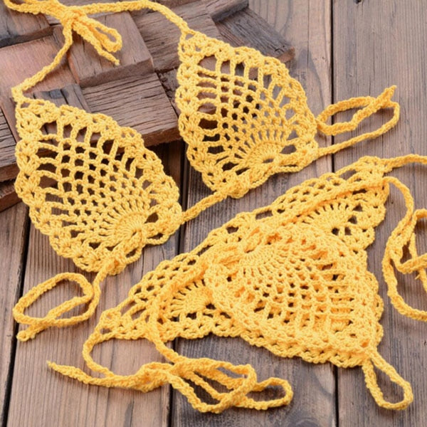 Handmade Crochet Micro Bikini Set