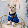 Gigi Royal Sweater | Dog Knit Sweater