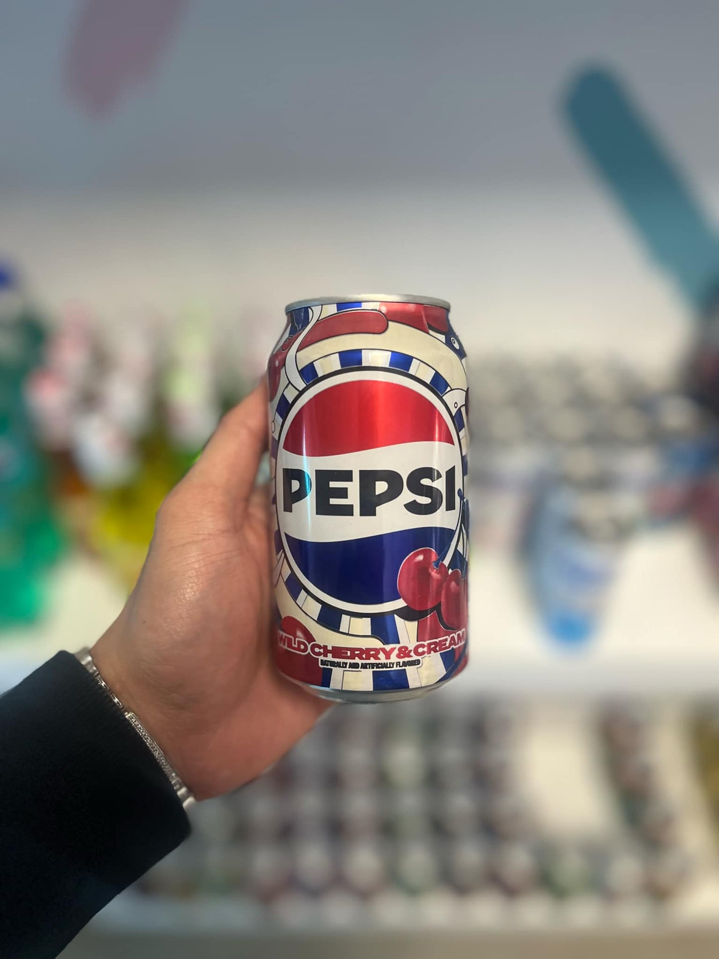 Pepsi Wild Cherry & Cream Flavor – Smooth, Fruity, and Creamy Soda Twist (USA)