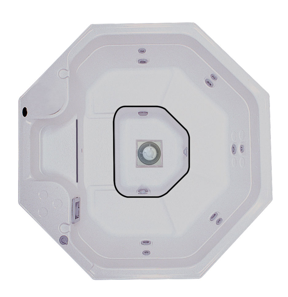 Fluid Float Inset Tub Line
