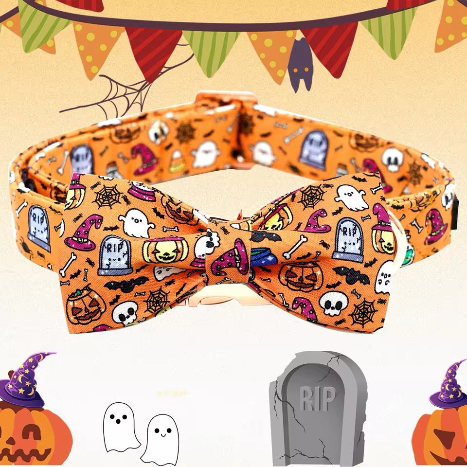 Spooky Szn Dog Collar | Dog Halloween Collar