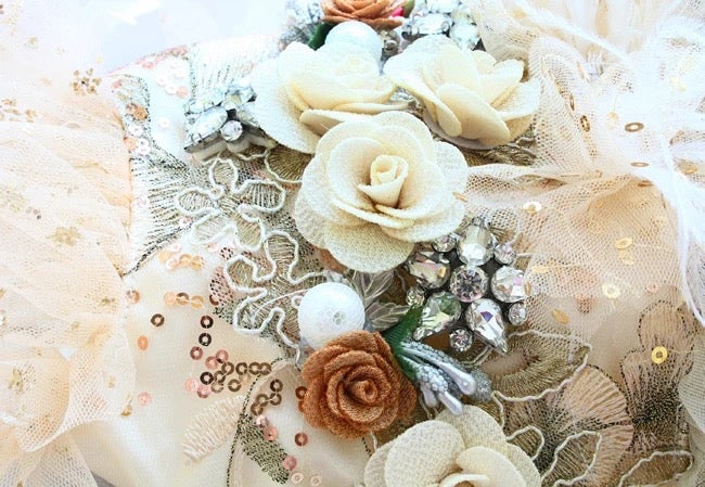 Fall Floral Dog Dress | Elegant Seasonal Dog Outfit