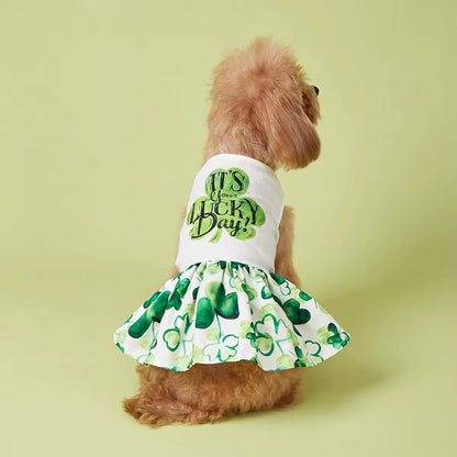 It’s Your Lucky Day Dress – Saint Patrick’s Day Dog Dress
