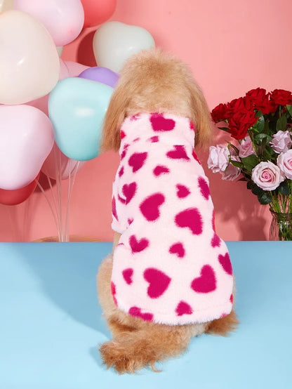 Dog Jacket | Heart Detail Dog Jacket