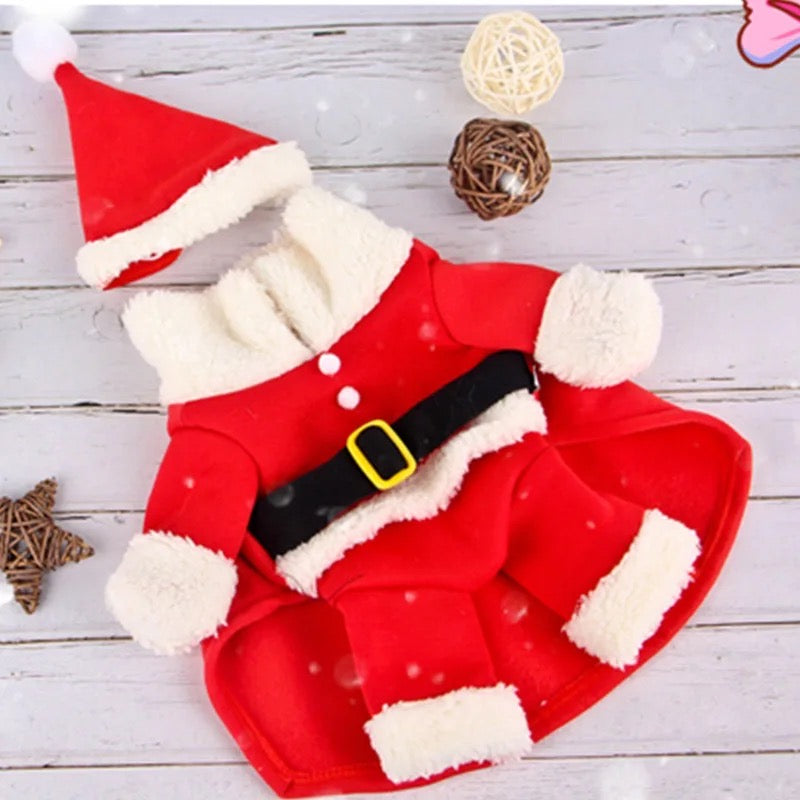 Santa Claws Is Coming Dog Outfit | Christmas Holiday Dog Outfit