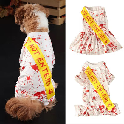 Do Not Enter Dog Costume | Halloween Dog Costume