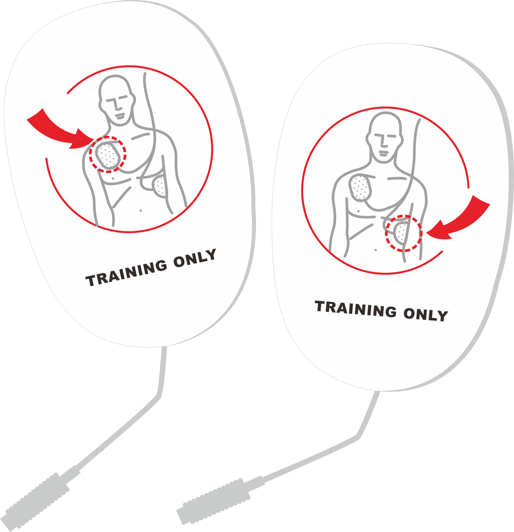 XFT 120C+ AED Trainer Replacement Pads