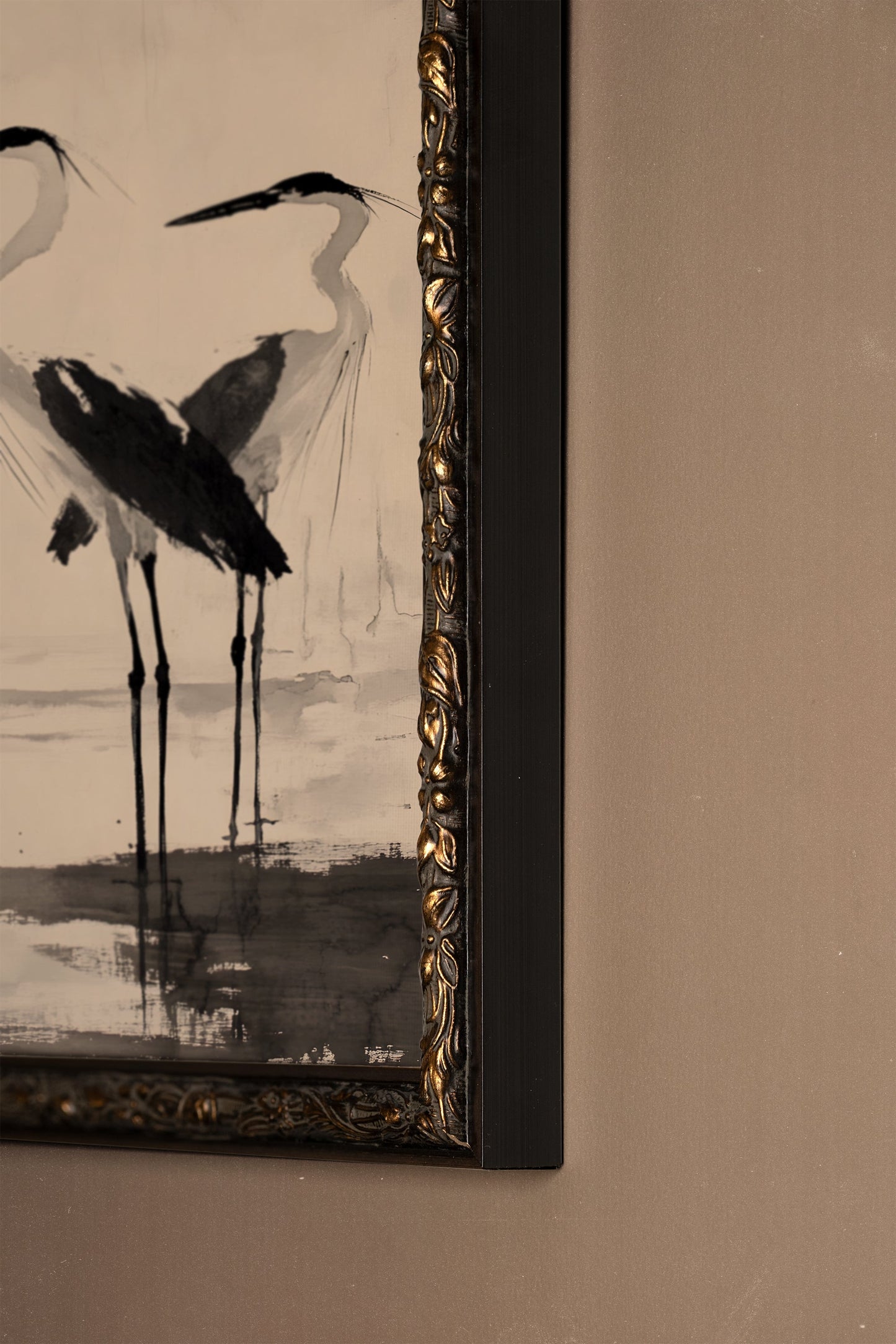 REFLET CÉLESTRE, CADRE VINTAGE BRONZE