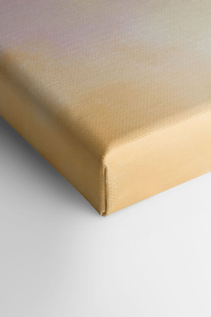 POWDERED GLOW, Oeuvre sur toile étirée