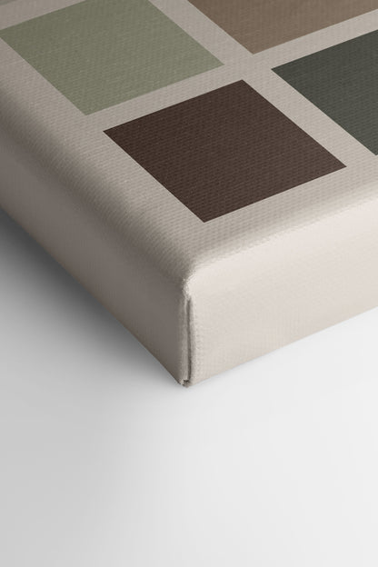 ORGANIZED TONES, Oeuvre sur toile étirée