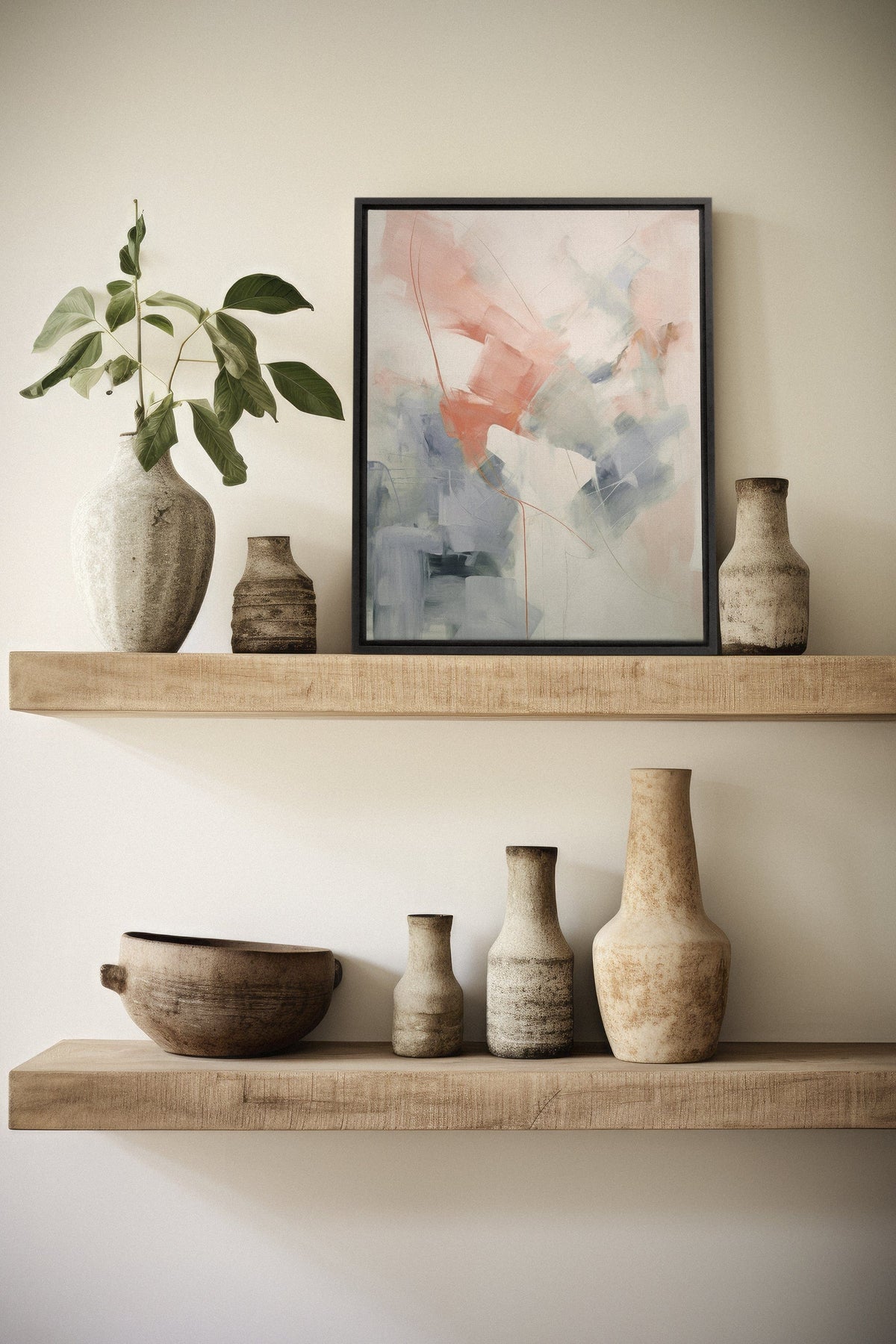 ACRYLIC VIBRATION, Oeuvre sur toile étiré