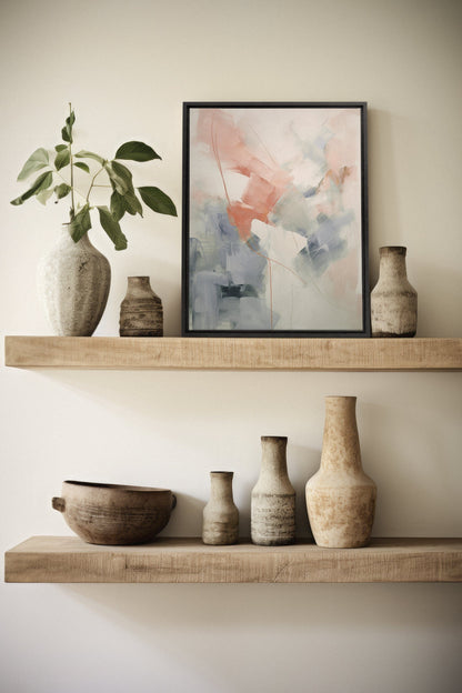 ACRYLIC VIBRATION, Oeuvre sur toile étiré