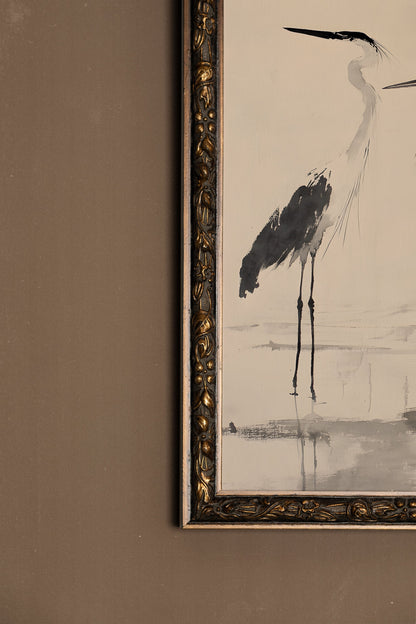 REFLET CÉLESTRE, CADRE VINTAGE BRONZE