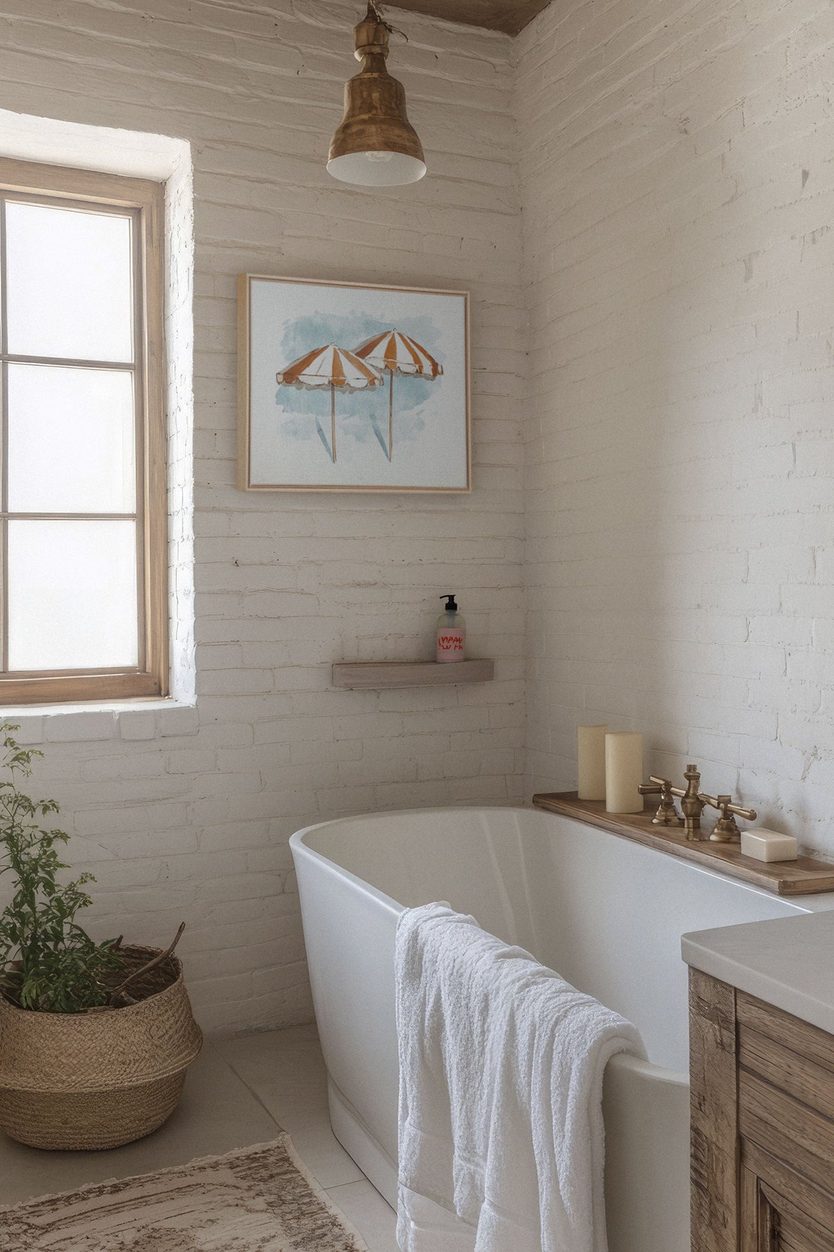 OCEAN SHADE, Oeuvre sur toile étirée