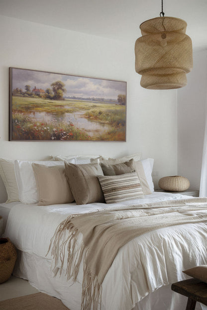 Red Oasis, Oeuvre sur toile étirée