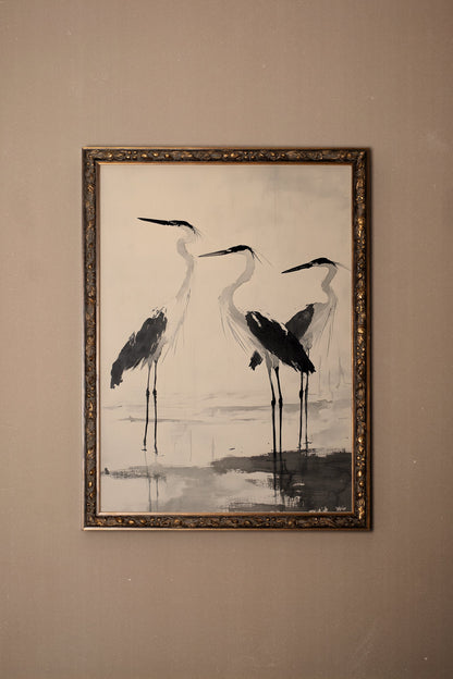 REFLET CÉLESTRE, CADRE VINTAGE BRONZE