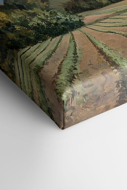TRANQUIL LAKESIDE, Oeuvre sur toile étirée