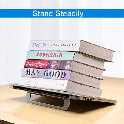 Portable Height-Adjustable Laptop Stand for Desktops
