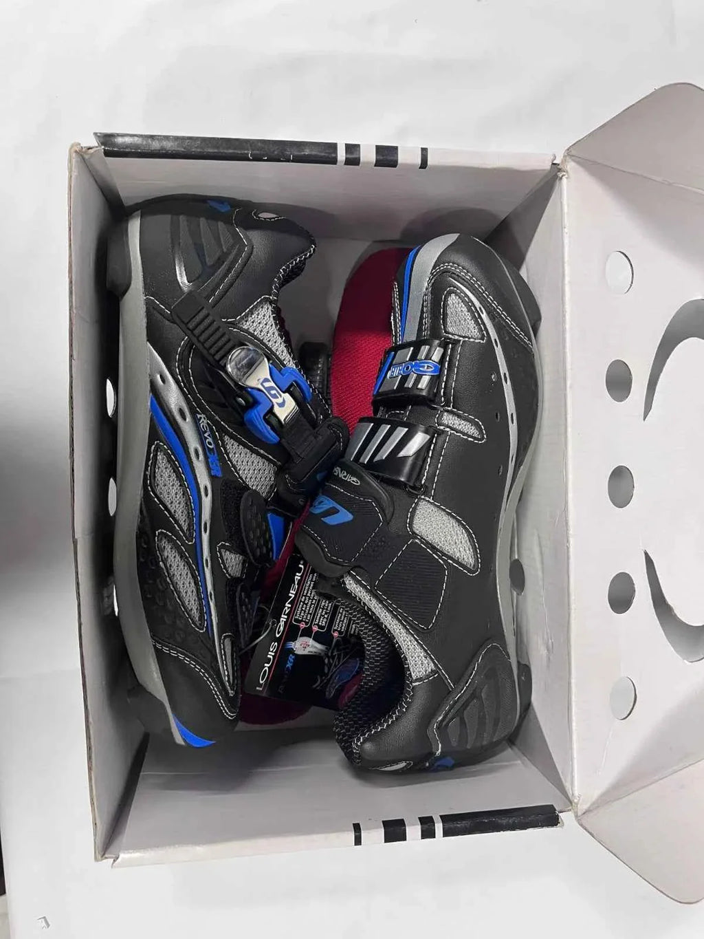 Louis Garneau Unisex Revo XR Road Cycling Shoes Ergo Air Sizes 37-39 EU