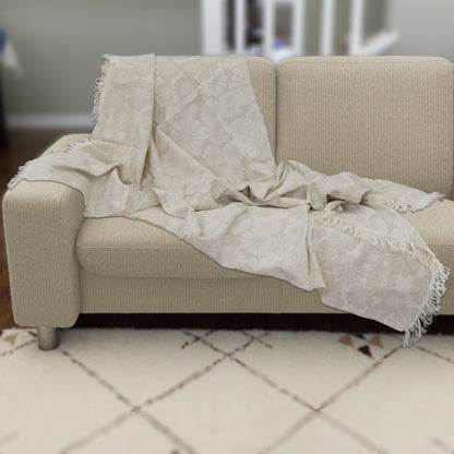 Wearable Bloom Pattern Throw: 2 Colors
