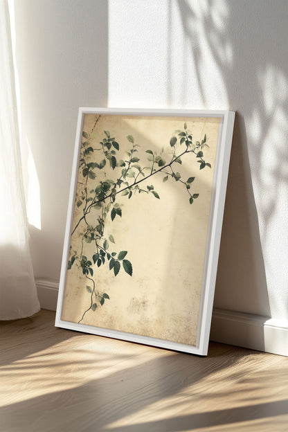 SILENT VINES, Oeuvre sur toile étirée