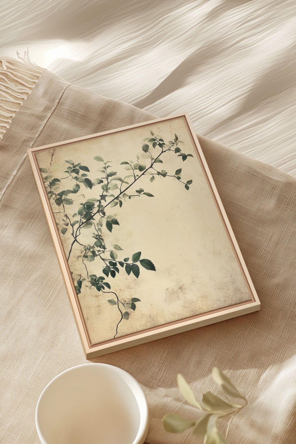 SILENT VINES, Oeuvre sur toile étirée