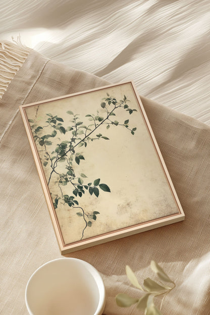 SILENT VINES, Oeuvre sur toile étirée