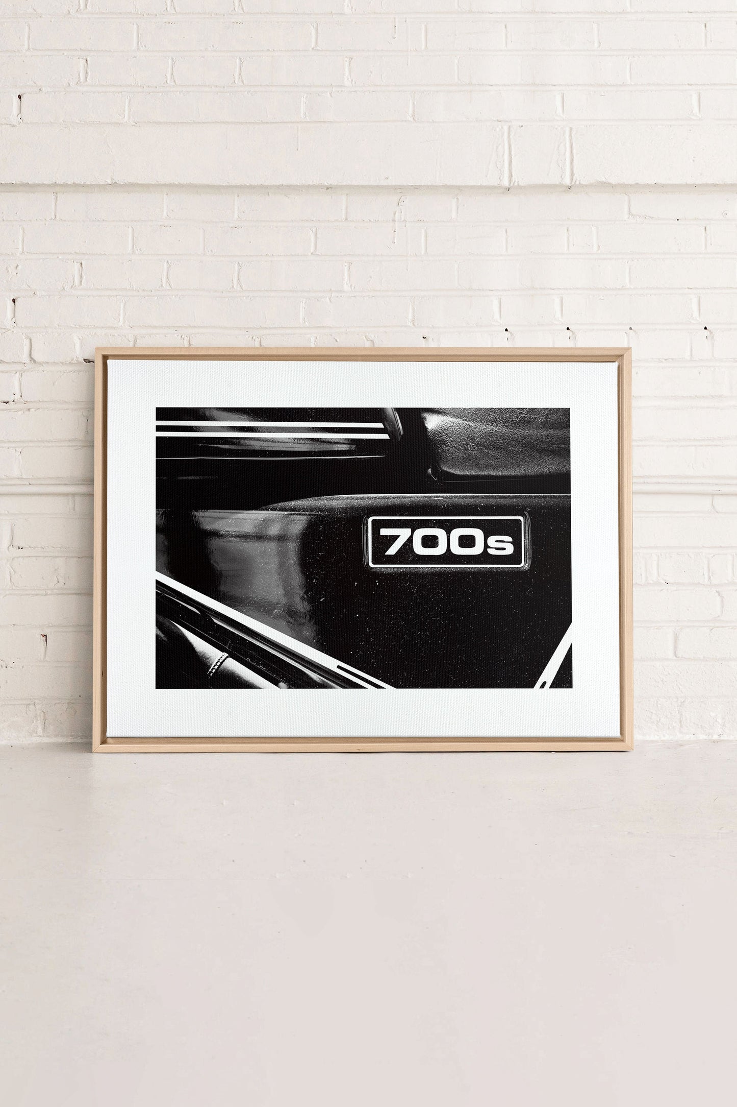 FAST LANE, Oeuvre sur toile étirée