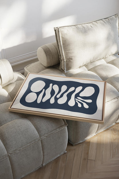 ONDE CRÉATIVE, Oeuvre sur toile étirée