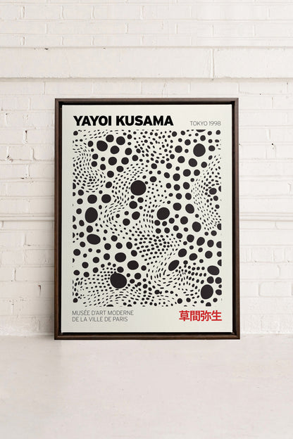 KUSAMA II, Oeuvre sur toile étirée