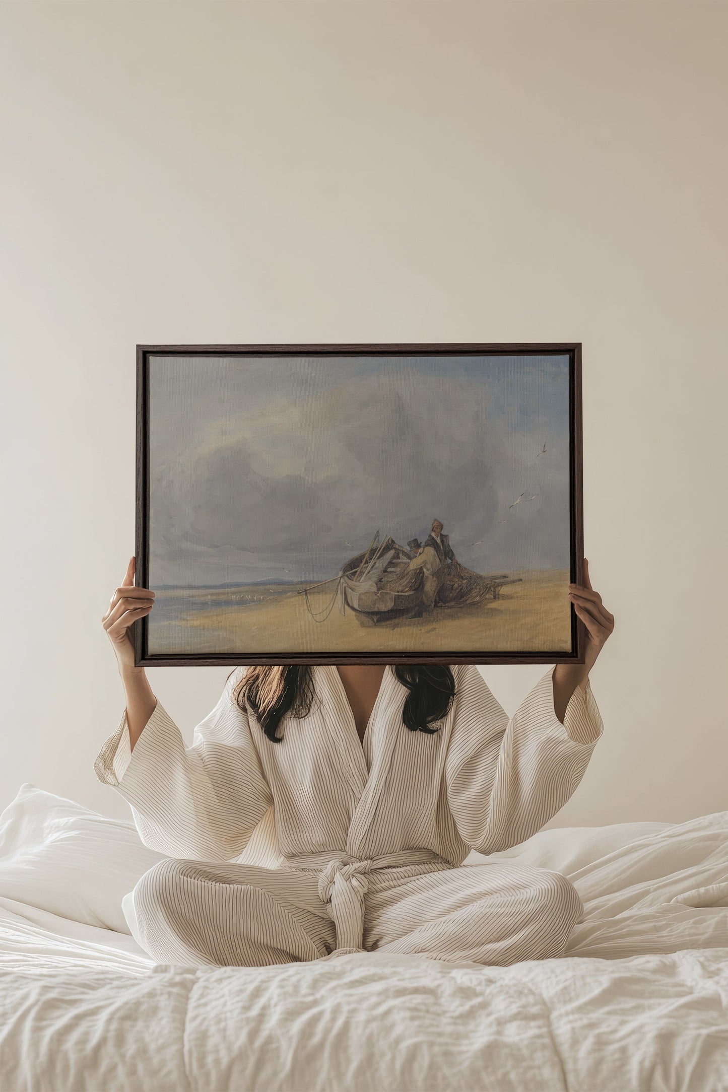 SALT AND SKY, Oeuvre sur toile étirée