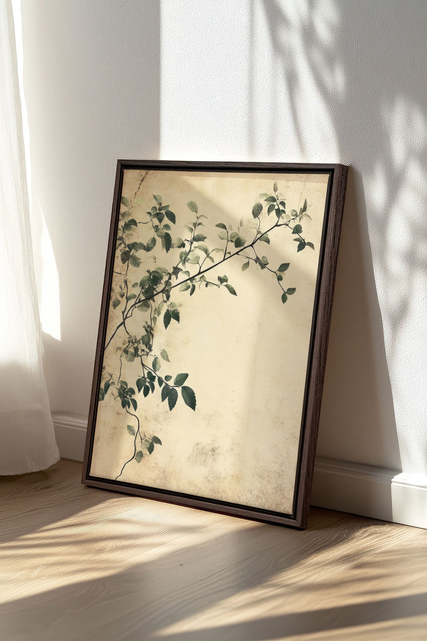 SILENT VINES, Oeuvre sur toile étirée