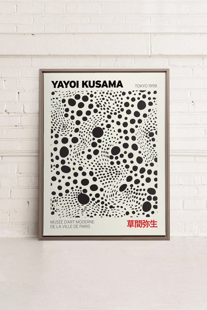 KUSAMA II, Oeuvre sur toile étirée