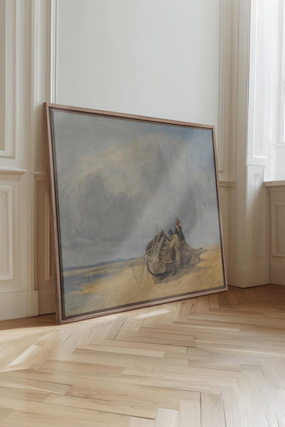 SALT AND SKY, Oeuvre sur toile étirée