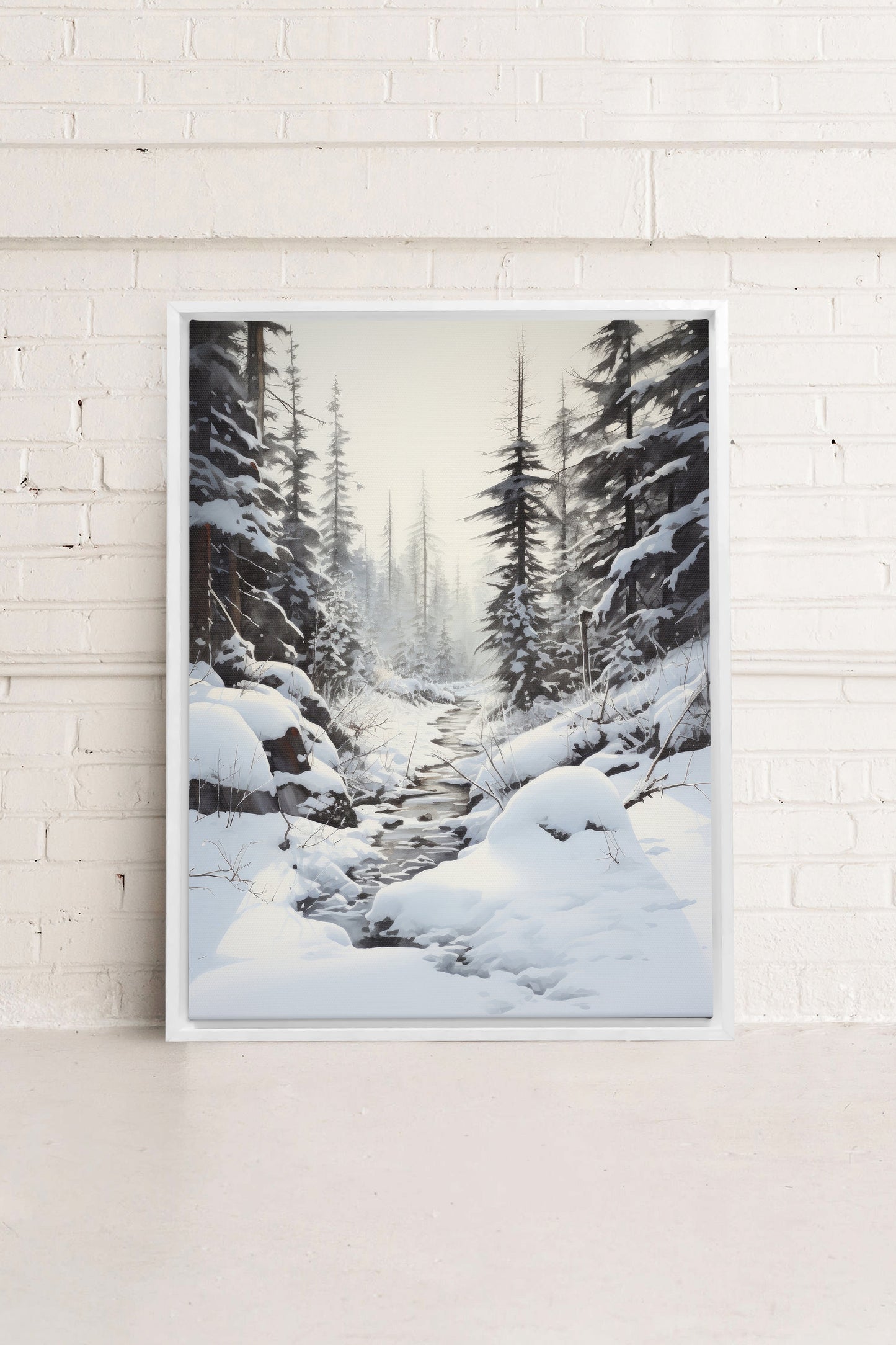ENCHANTED GLADE, Oeuvre sur toile étirée