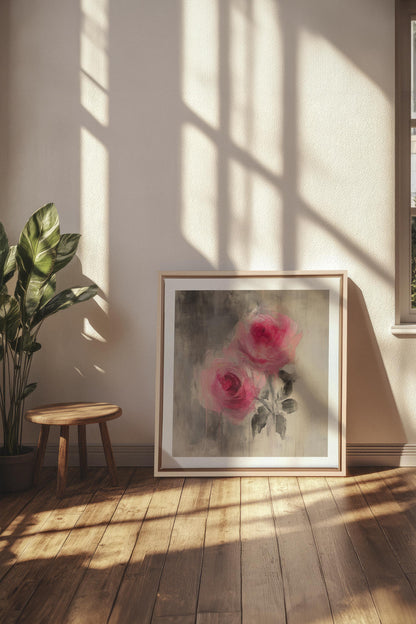 MIDNIGHT VELVET, Oeuvre sur toile étirée