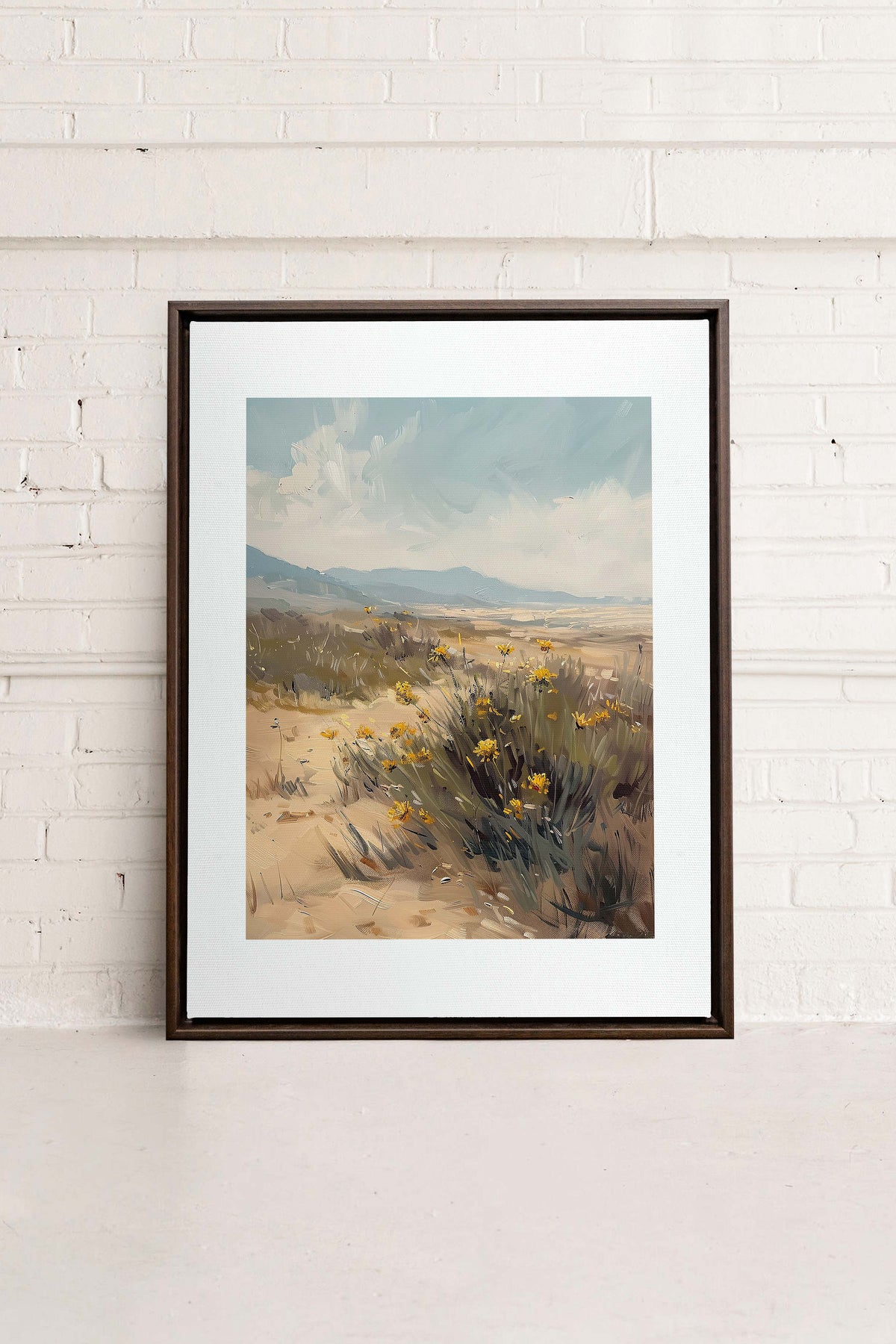 GOLDEN PATHWAY, Oeuvre sur toile étirée