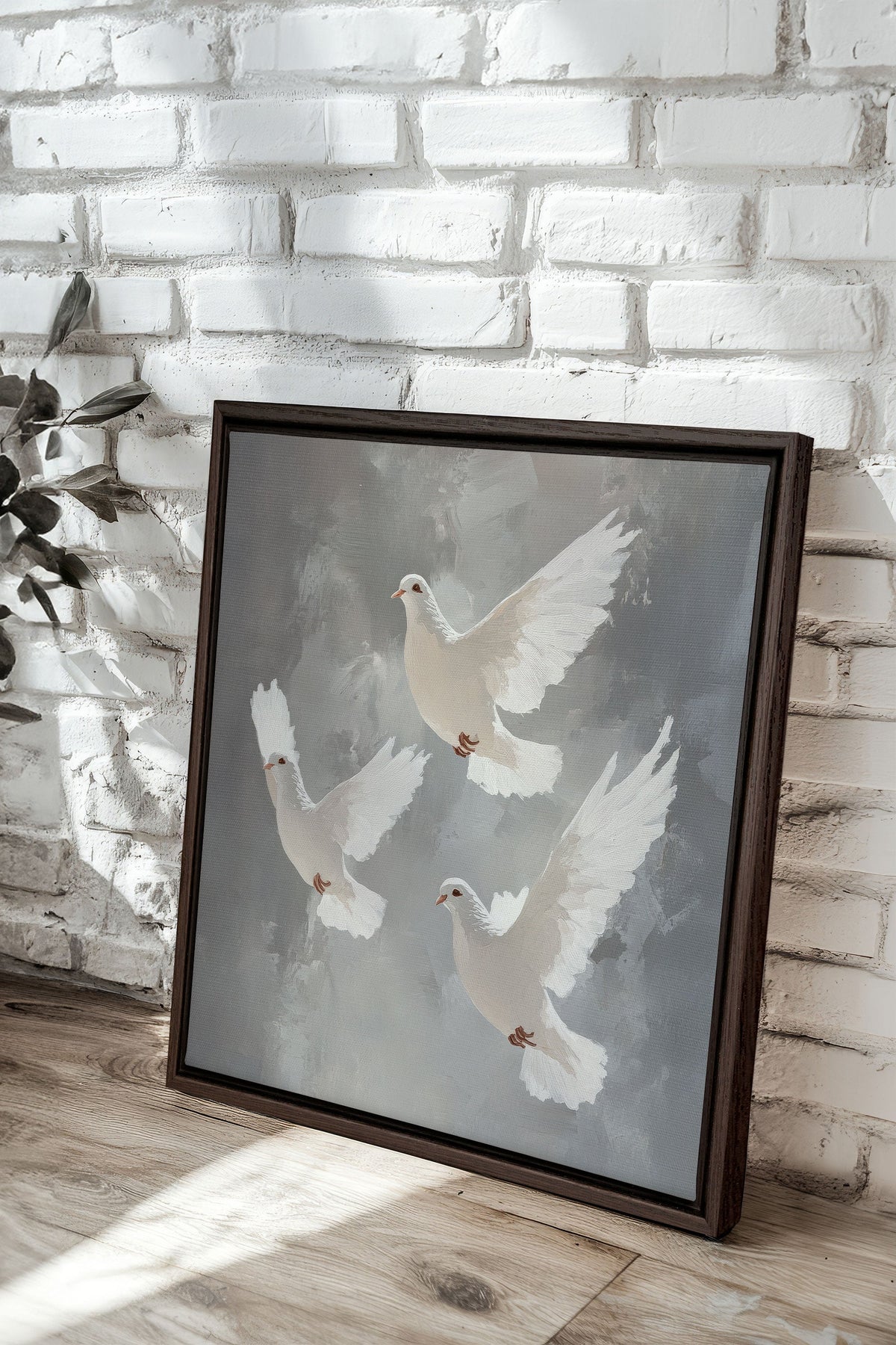VOILE D'AZUR, Oeuvre sur toile étirée