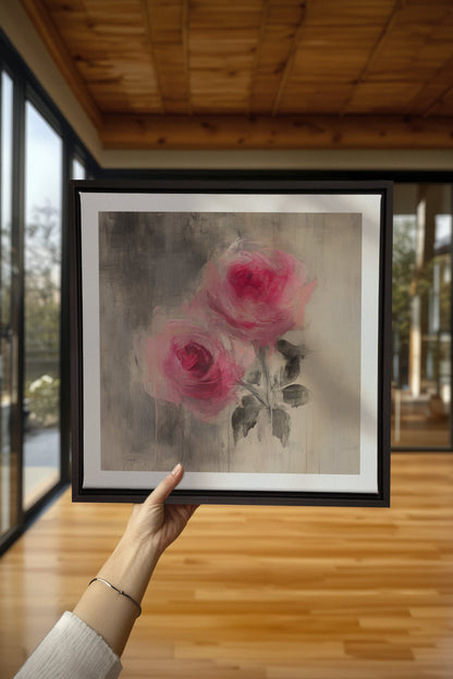 MIDNIGHT VELVET, Oeuvre sur toile étirée