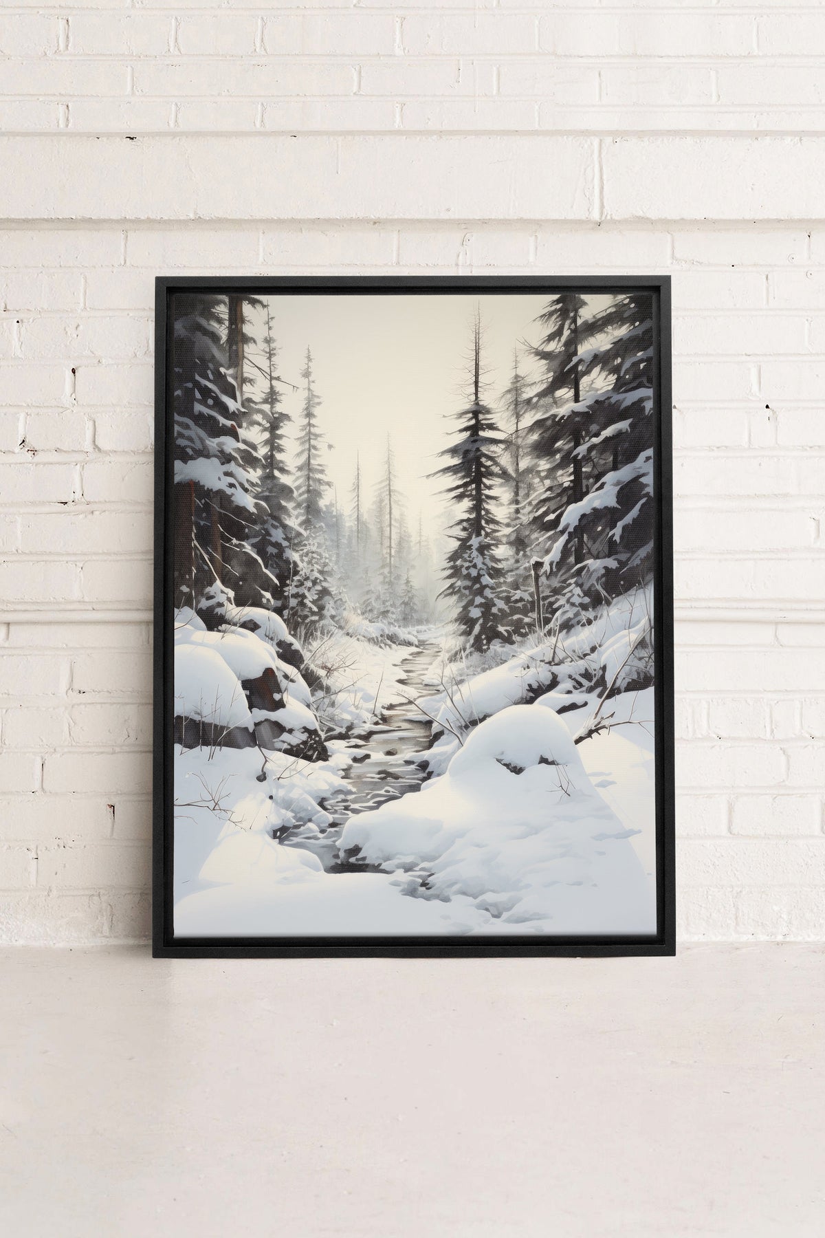 ENCHANTED GLADE, Oeuvre sur toile étirée