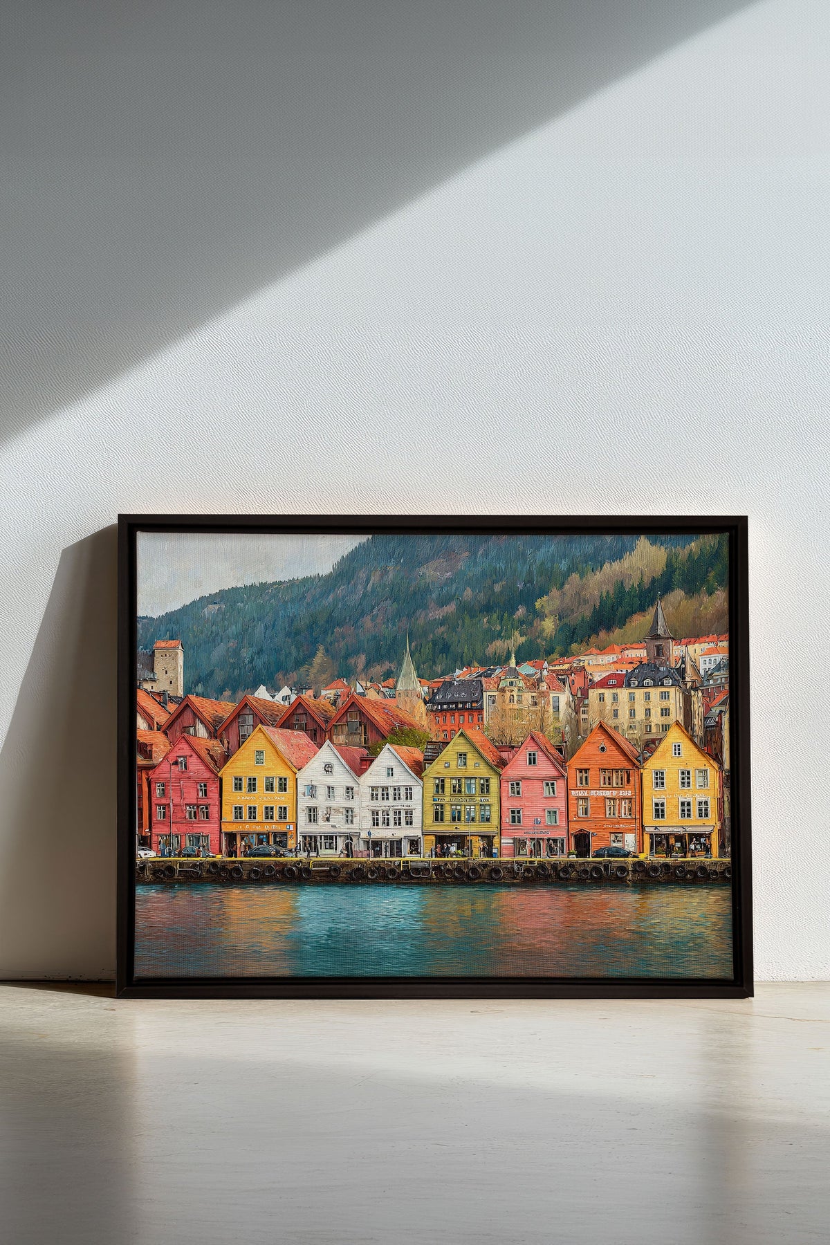 HARBOR COLORS, Oeuvre sur toile étirée