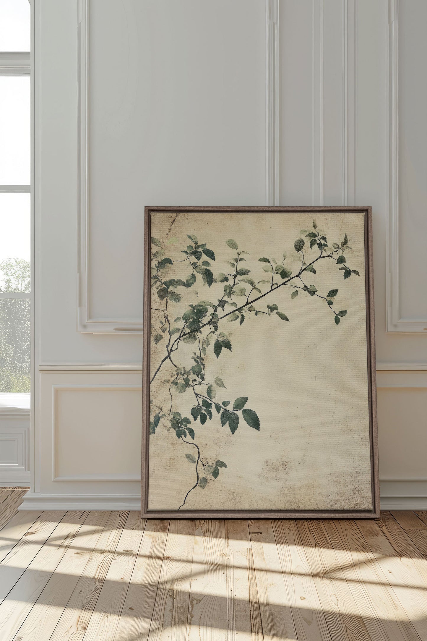SILENT VINES, Oeuvre sur toile étirée