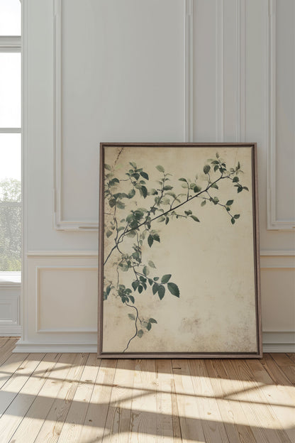 SILENT VINES, Oeuvre sur toile étirée