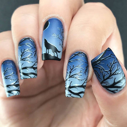 Whats Up - Gothic Affection Stamping Plate