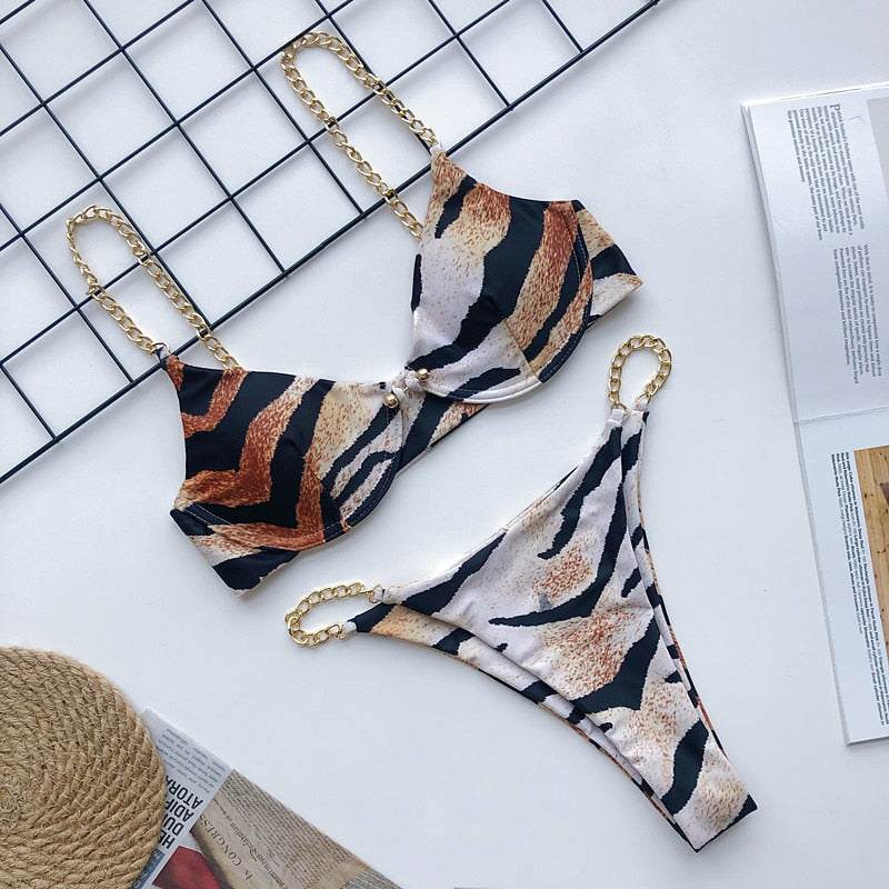 Chained Swimsuit