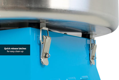 Canadian Flosser Cotton Candy Machine with Cart (Blue)