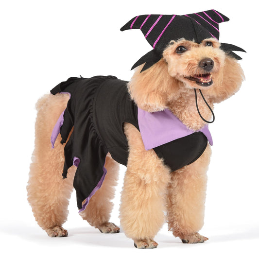 Disney for Pets Halloween Disney Villains Maleficent Costume - X-Large -| Disney Villains Halloween Costumes for Dogs, Officially Licensed Disney Dog Halloween Costume, Purple (FF22963)